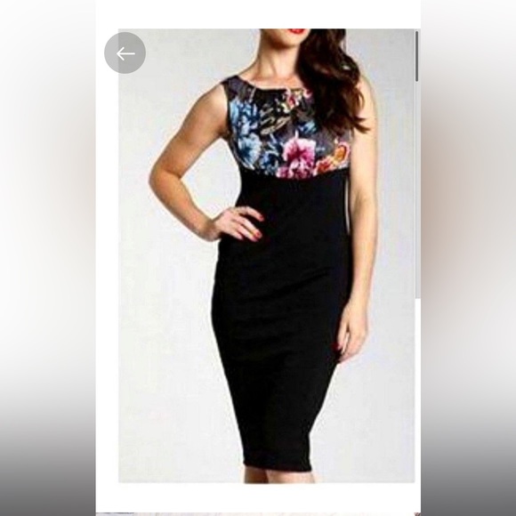 Ted Baker Floral Top Dress TB-2 or 6/S - Picture 1 of 10